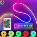 RGB Neon LED Strip Lights USB 5V Strip IP65 Waterproof Control Led Flexible Diode Decoration For Home Living Room Decor Lighting
