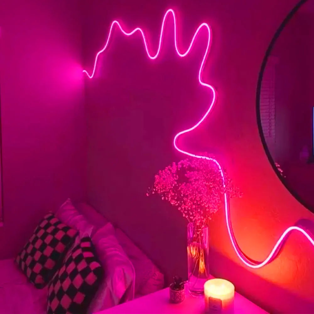 RGB Neon LED Strip Lights USB 5V Strip IP65 Waterproof Control Led Flexible Diode Decoration For Home Living Room Decor Lighting
