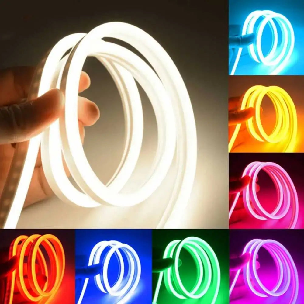 RGB Neon LED Strip Lights USB 5V Strip IP65 Waterproof Control Led Flexible Diode Decoration For Home Living Room Decor Lighting