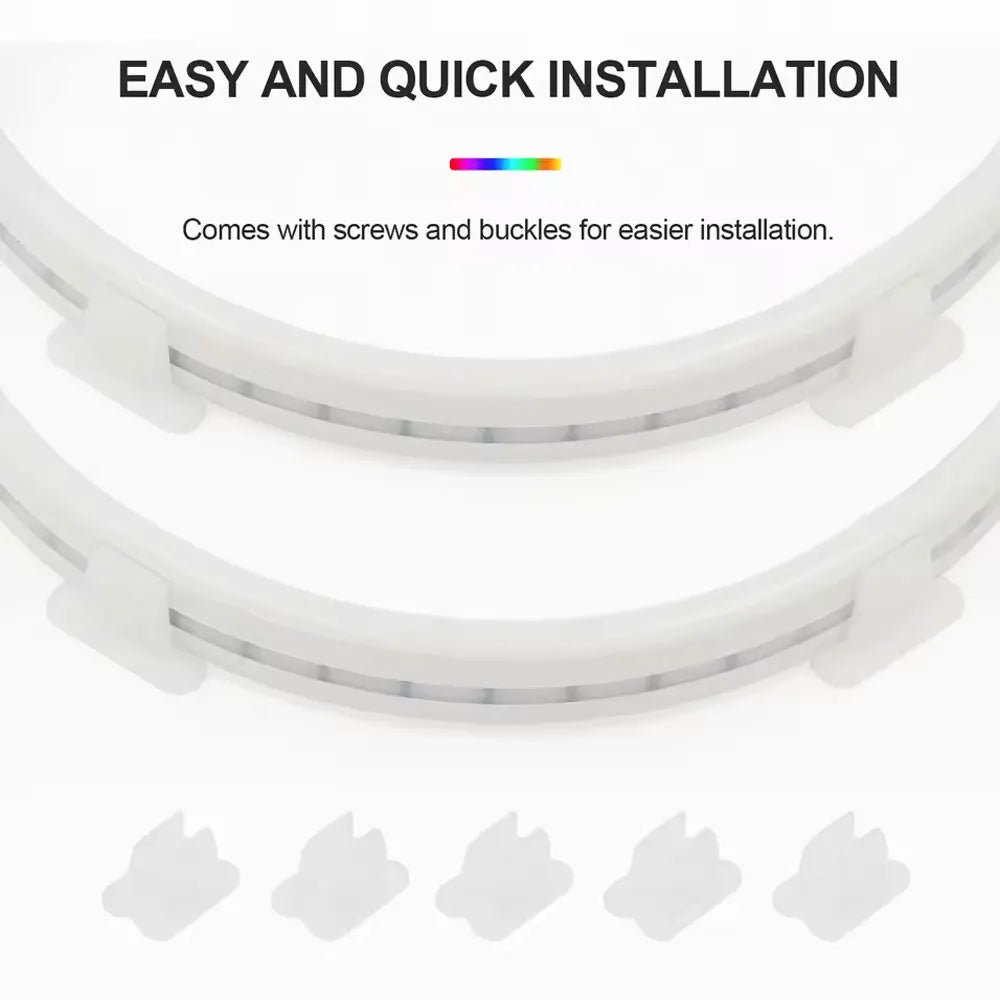 RGB Neon LED Strip Lights USB 5V Strip IP65 Waterproof Control Led Flexible Diode Decoration For Home Living Room Decor Lighting